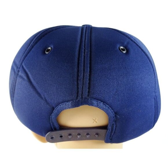 Vintage Miller Lite Light Beer Hat Snap Back Cap Dark Navy Blue Full Foam - Picture 2 of 8